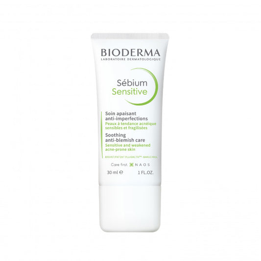 Bioderma, Sebium Sensitive Soothing Anti-Blemish Care 30ML