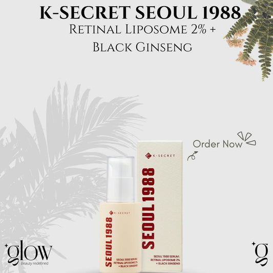 KSECRET SEOUL 1988 Serum : Retinal Liposome 2% + Black Ginseng