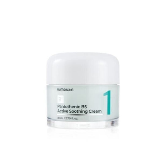 Numbuzin No.1 Pantothenic B5 Active Soothing Cream 80ml