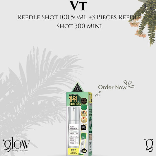 VT Reedle Shot 300 30Ml +3 Pieces Reedle Shot 300 Mini