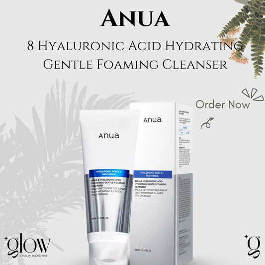 Anua - 8 Hyaluronic Acid Hydrating Gentle Foaming Cleanser