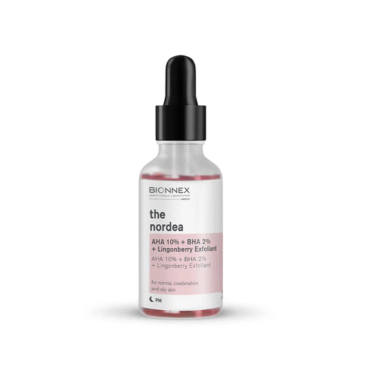 BIONNEX THE NORDIA AHA 10% +BHA 2 % + LINGONBERRY EXFOLIANTE 30 ML