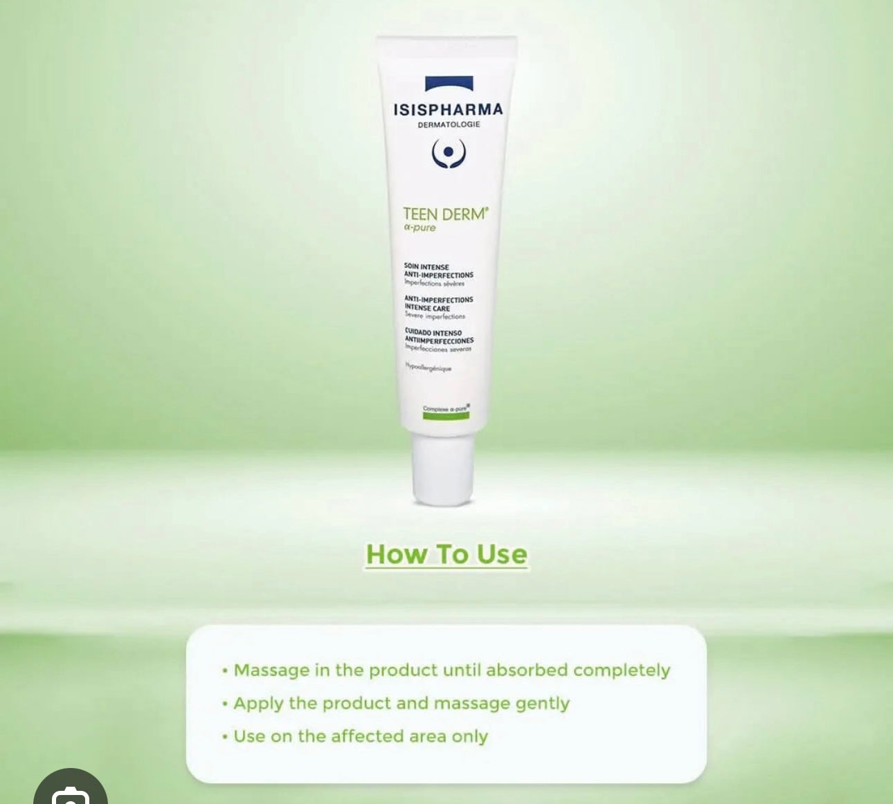 Isispharma a pure gel cream