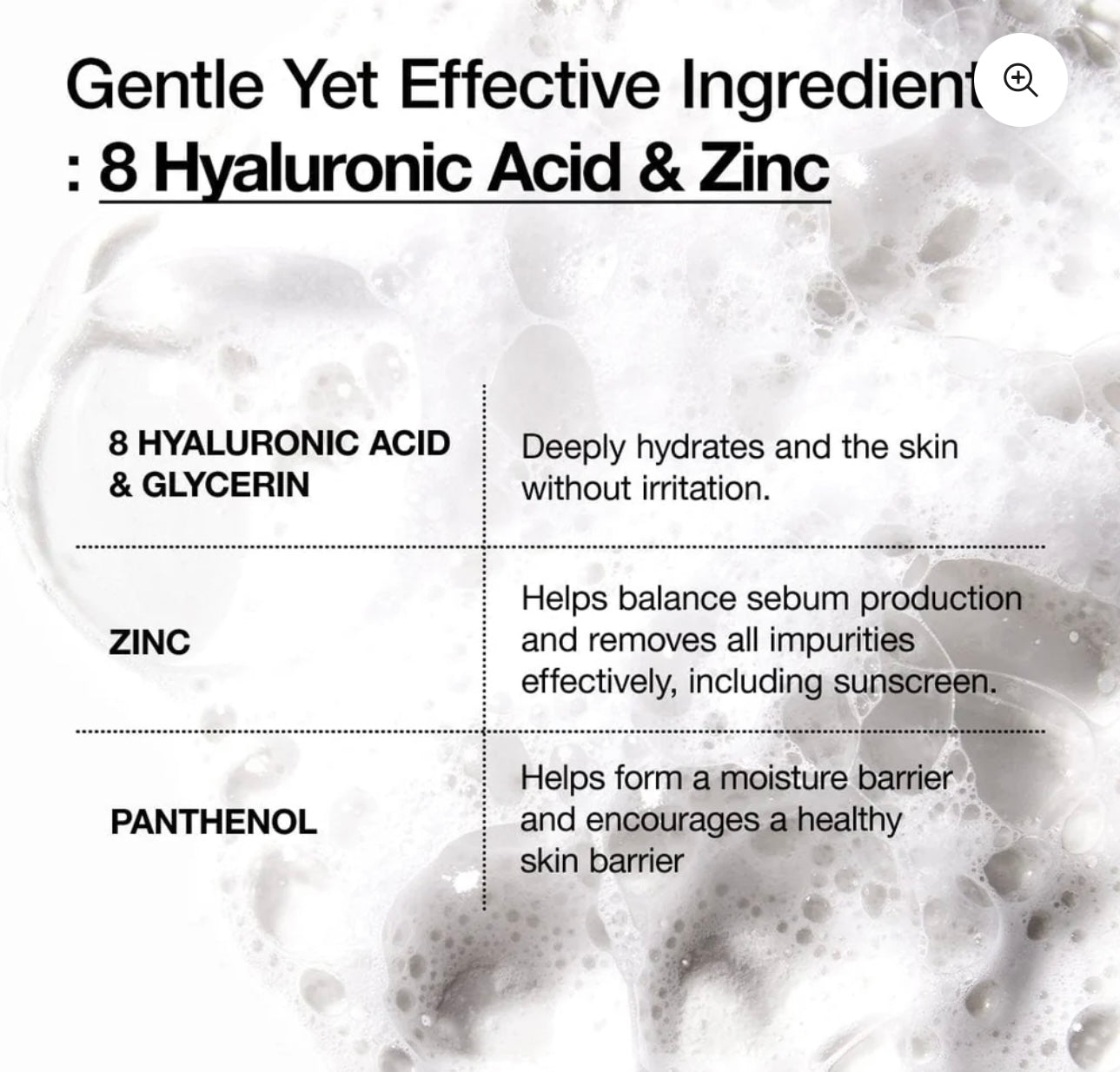 Anua - 8 Hyaluronic Acid Hydrating Gentle Foaming Cleanser