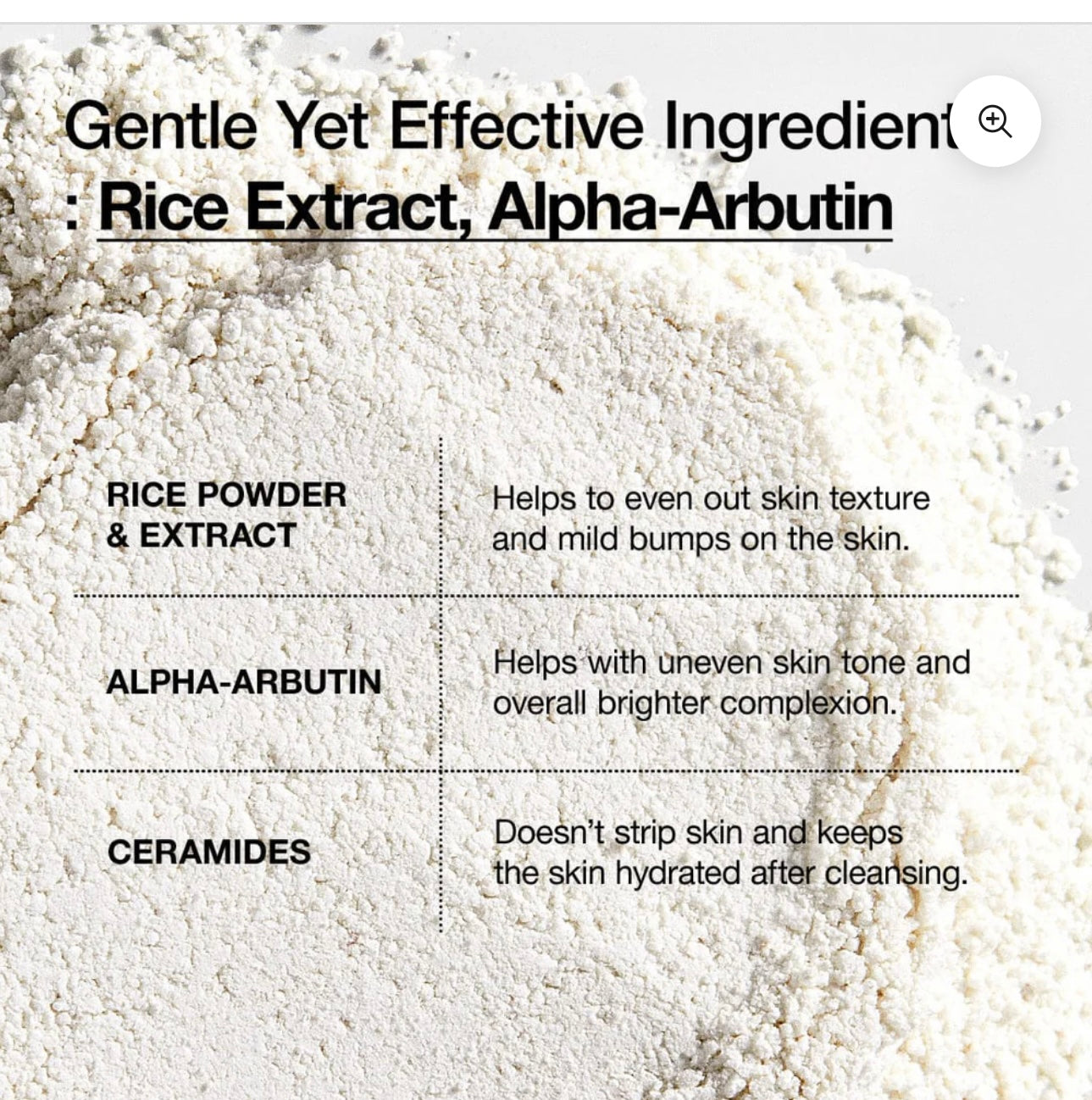 Anua - Rice Enzyme Brightening Cleansing Powder 40G