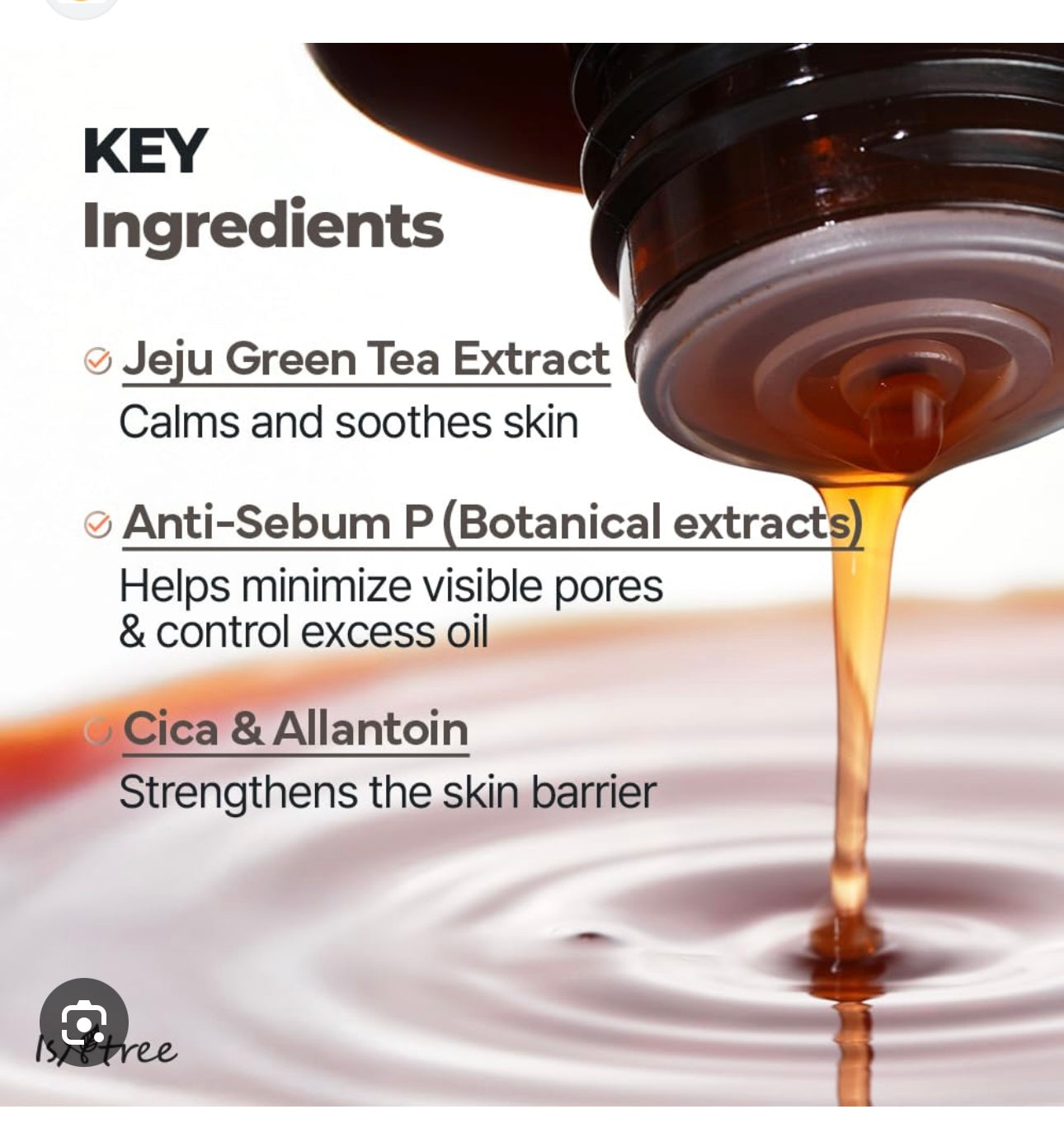 ISNTREE green tea fresh toner