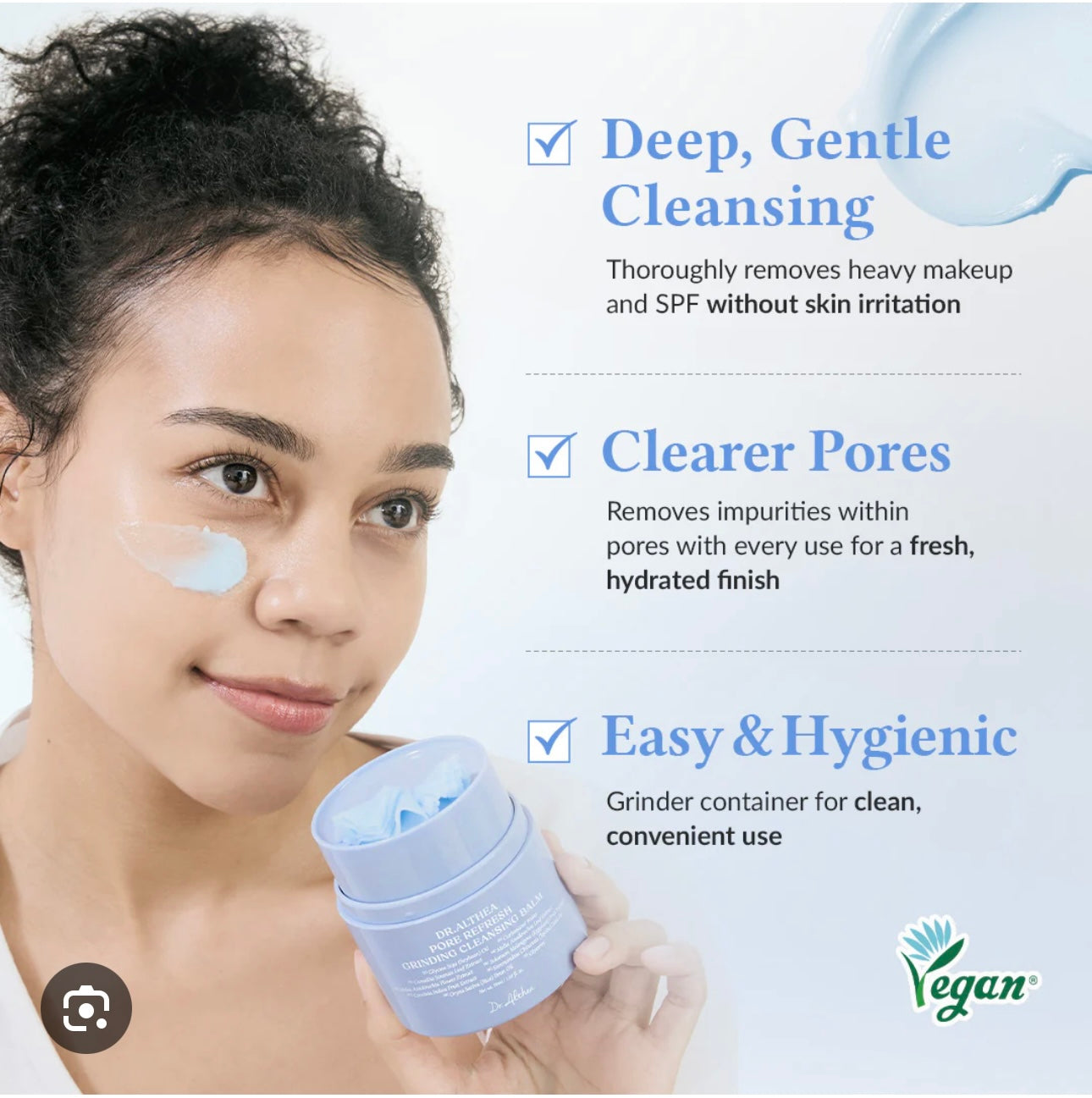 Dr. Althea - Pore Refresh Grinding Cleansing Balm 50ml