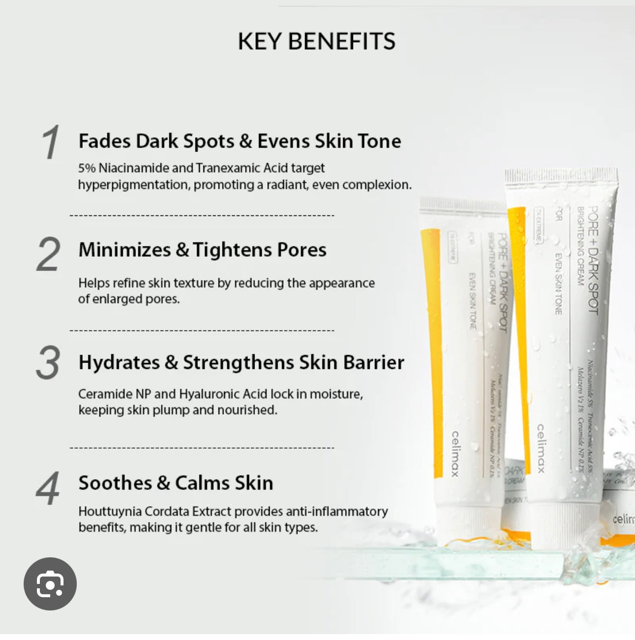 Celimax - Pore+Dark Spot Brightening Cream