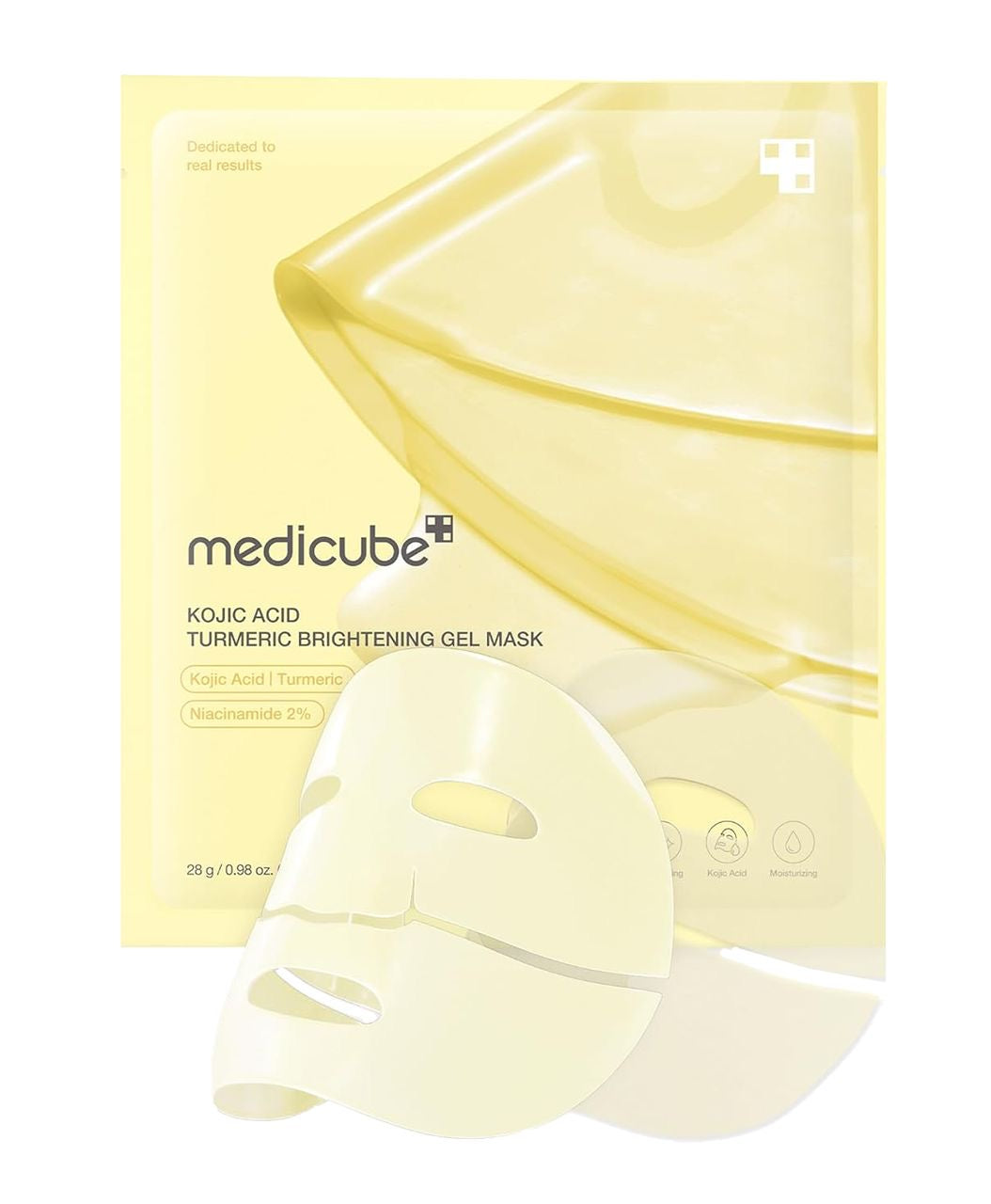 Medicube KOJIC ACID TURMERIC BRIGHTENING GEL MASK -1 SHEET