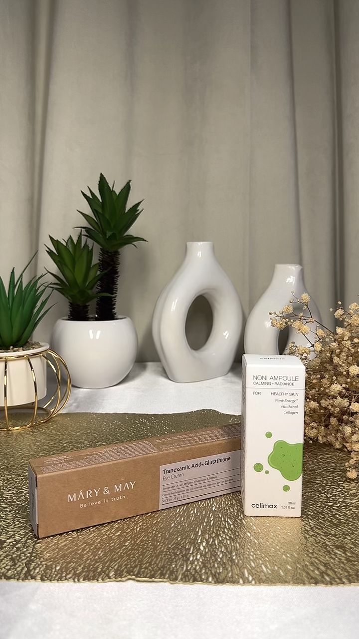 Celimax Noni ampule serum + Mary and May eye cream 30gm