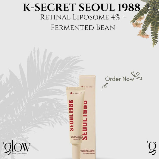 KSECRET SEOUL 1988 Eye Cream : Retinal Liposome 4% + Fermented Bean, 30ml