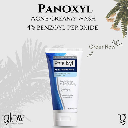 PANOXYL ACNE CREAMY FACE WASH 4% BENZOYL PEROXIDE 170G
