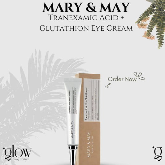 Mary&May - Tranexamic Acid + Glutathione Eye Cream mini size 12g