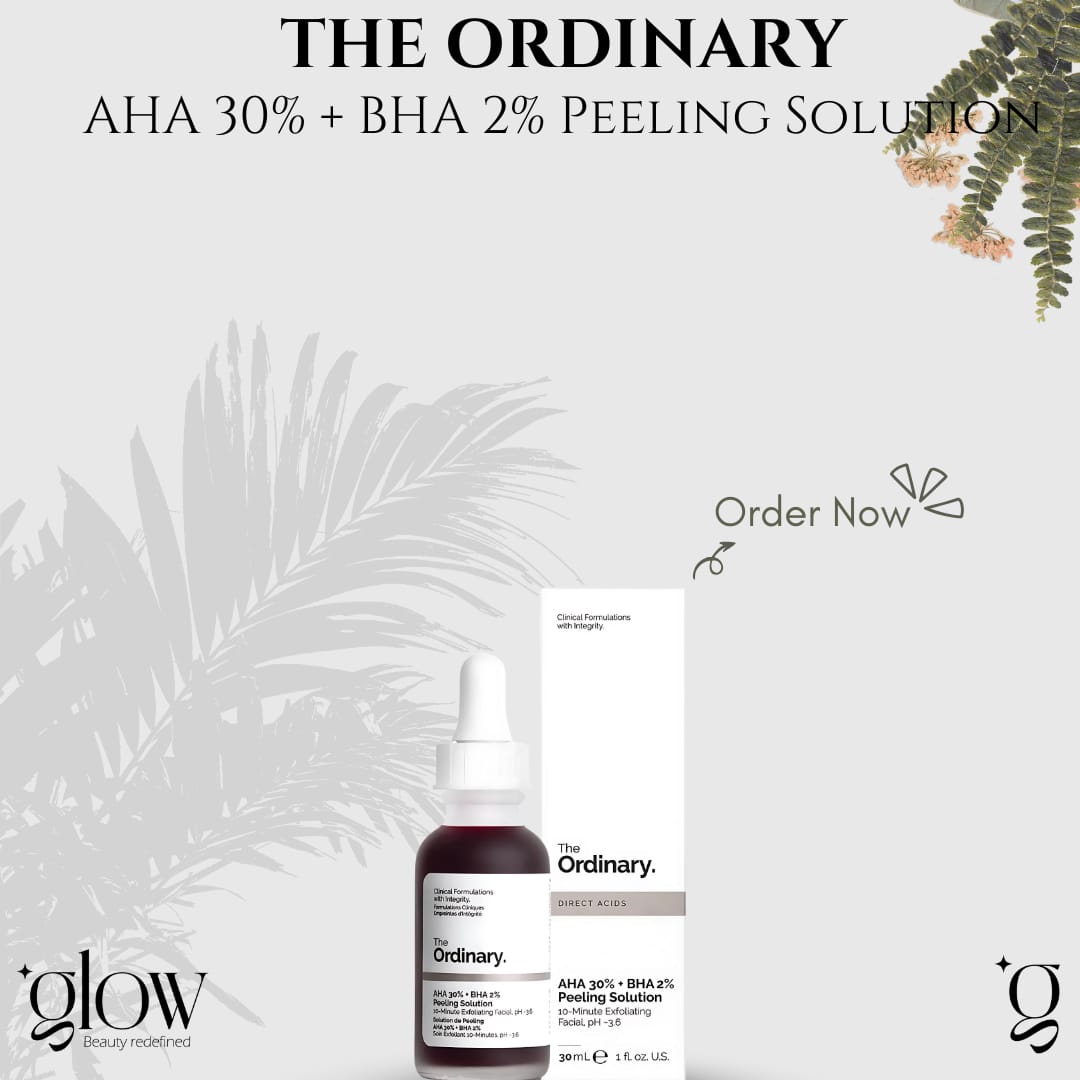 The Ordinary AHA 30 Percent + BHA 2 Percent Peeling Solution 30ml