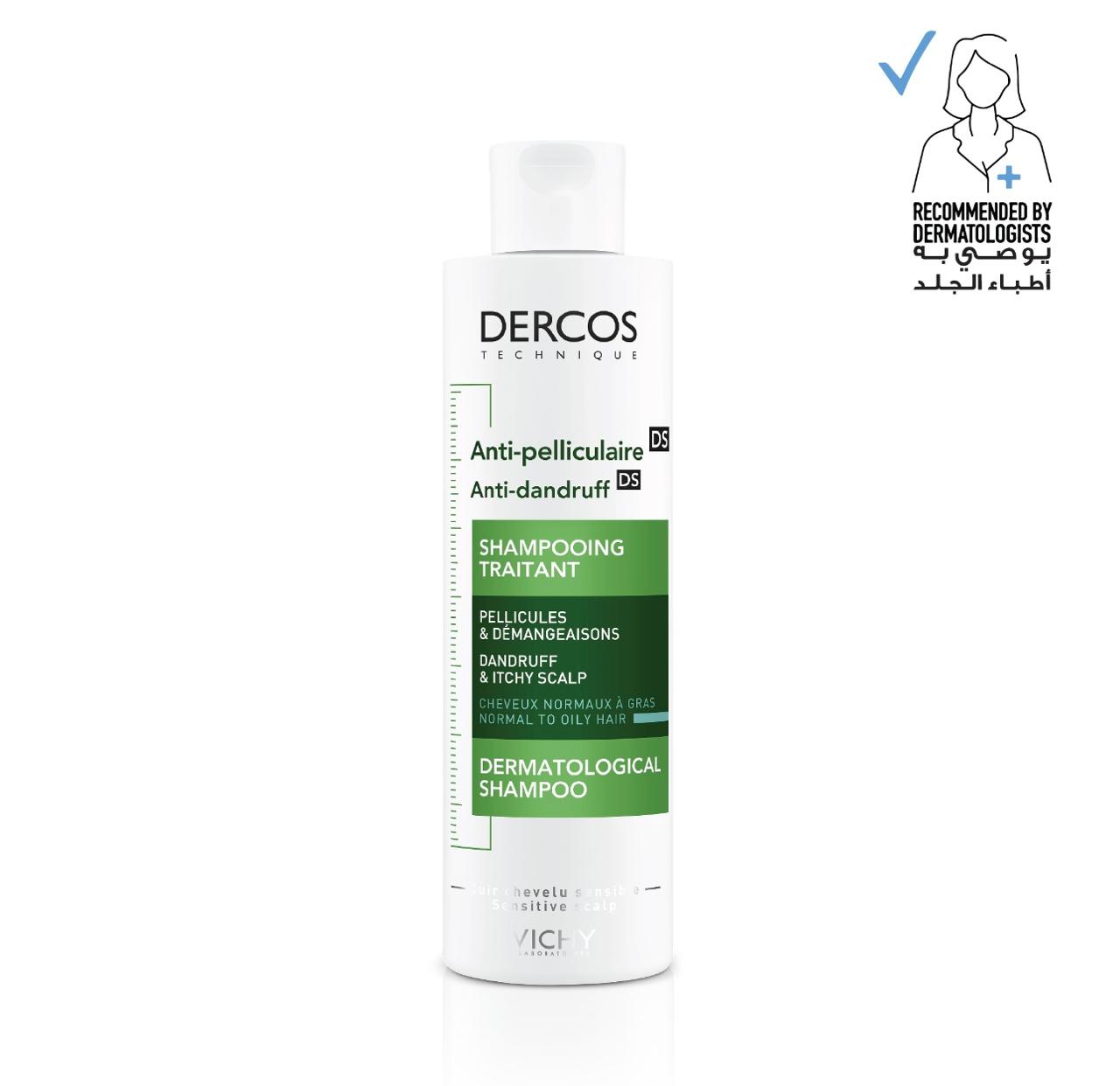 Vichy Dercos Anti-Dandruff DS Shampoo for Normal and Oily Hair 200 ml