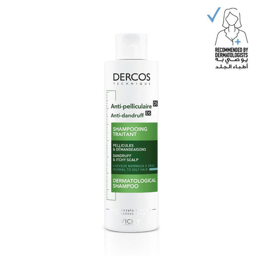 Vichy Dercos Anti-Dandruff DS Shampoo for Normal and Oily Hair 200 ml
