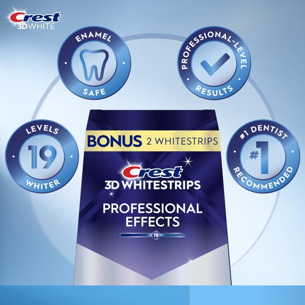 Crest 3D Whitestrips Professional Effects Bonus