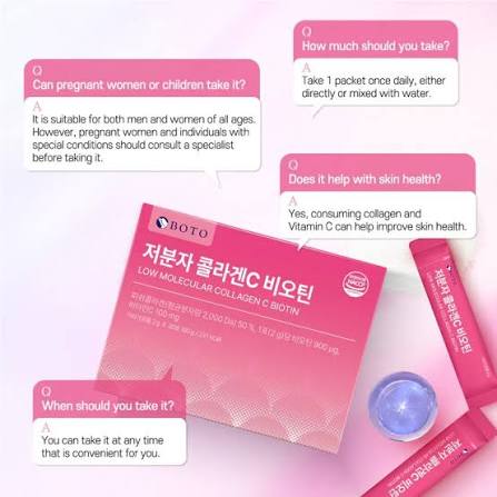BOTO - Low Molecular Collagen C Biotin