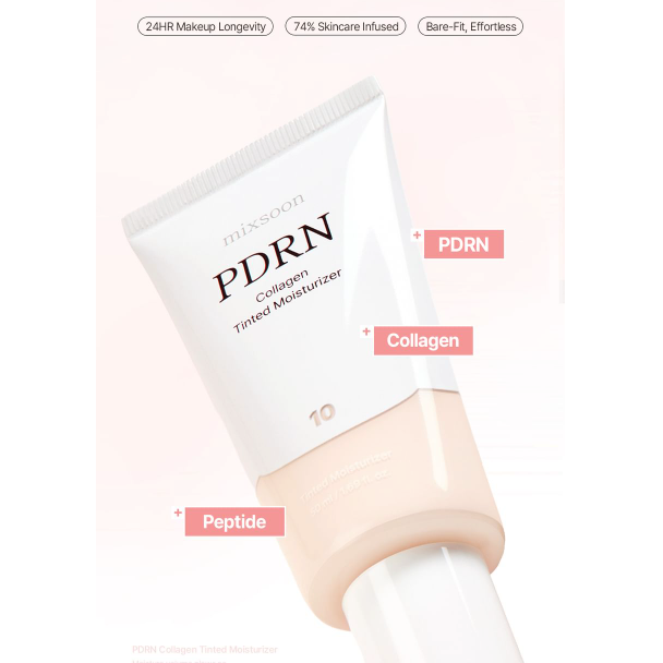 mixsoon PDRN Collagen Tinted Moisturizer 50ml No. 10
