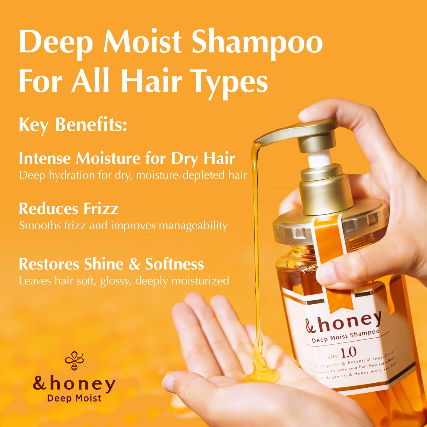 &honey Deep Moist Honey Shampoo
