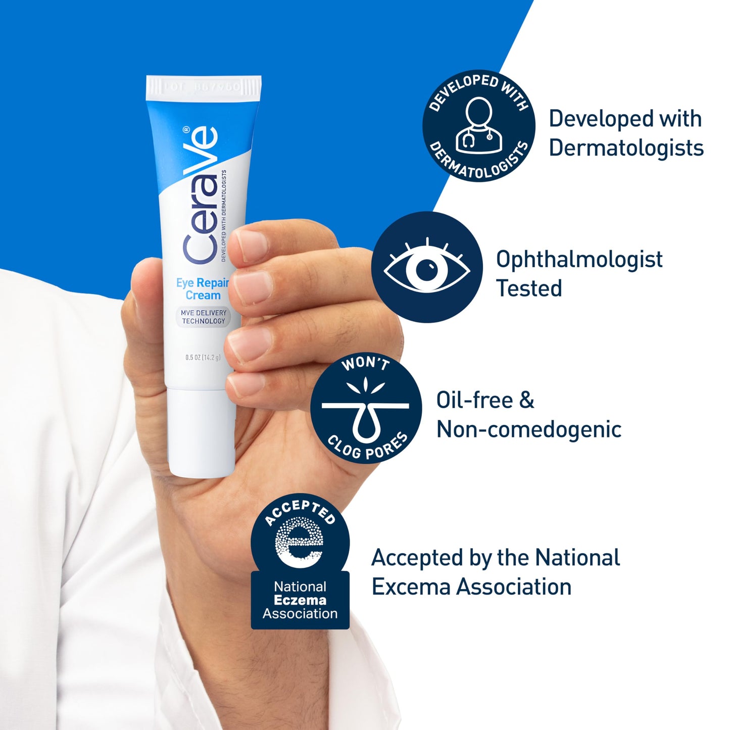 Cerave Eye Repair Cream for Dark Circle & puffiness 14ml