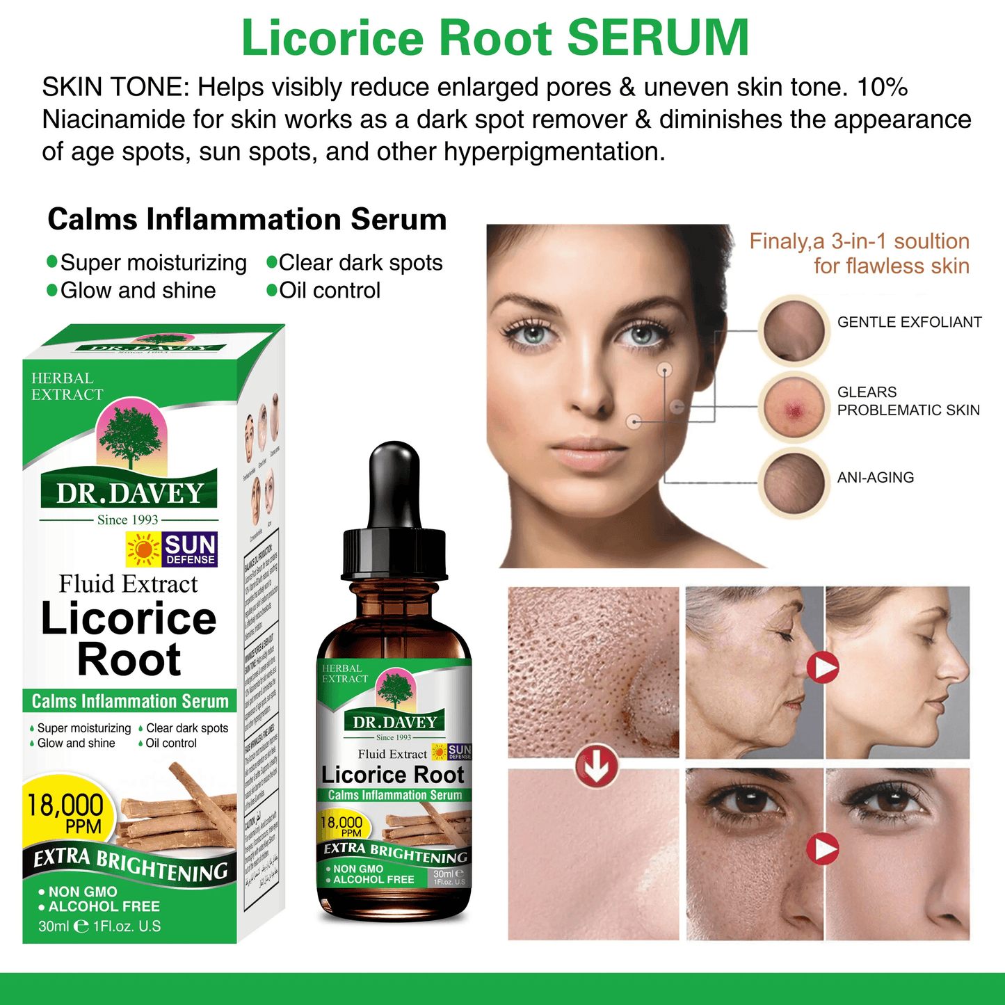 Dr. Davey Licorice Root Serum 30ML