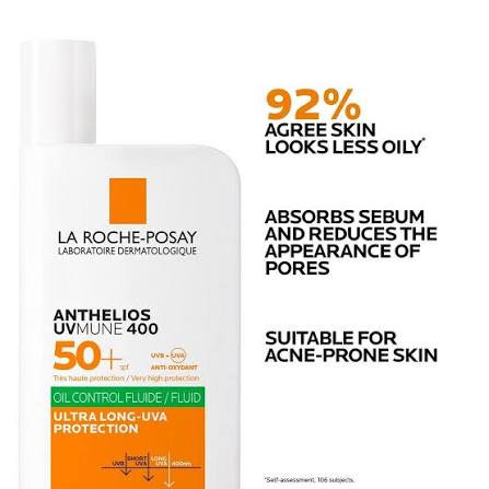 La Roche Posay Anthelios UVMUNE 400 SPF 50+ Oil Control Fluid 50 ml