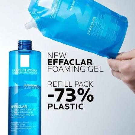 La Roche Posay Effaclar Foaming Gel 400 ml (Bag)