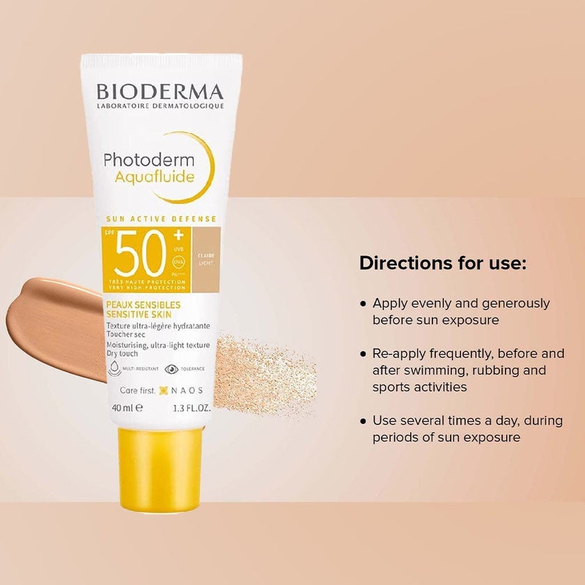 Bioderma Photoderm Claire Light 50+ Aquafluid 40 ml