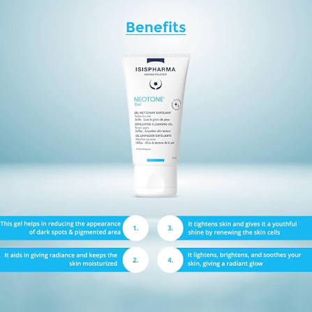 Isispharma neotone exfoliating Cleansing Gel 150ml