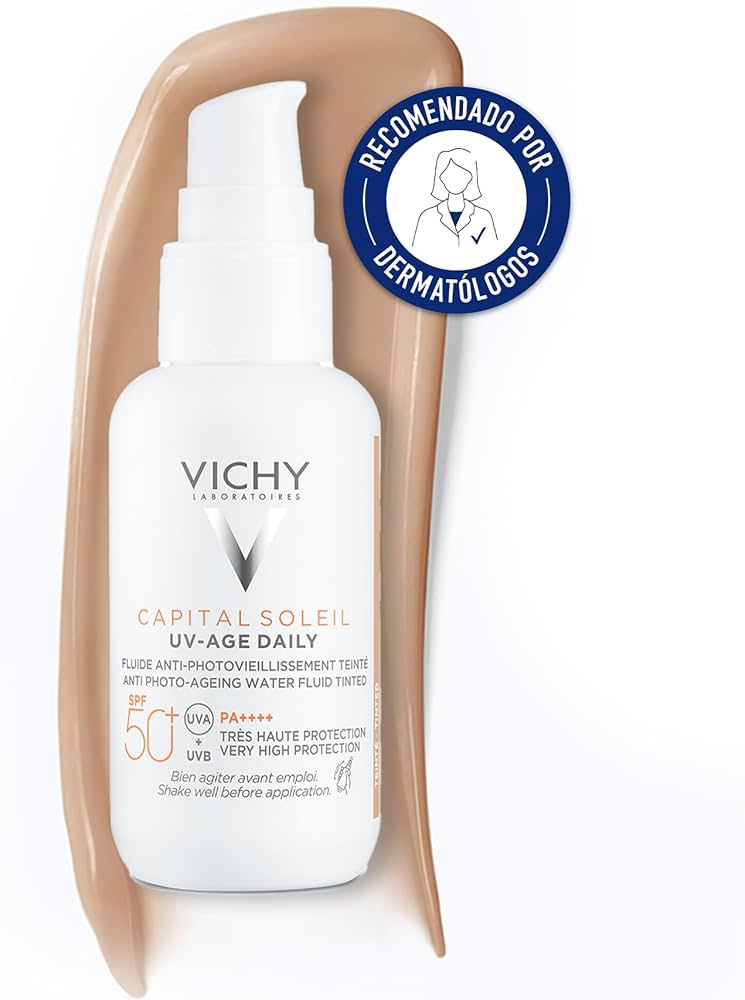 Vichy Capital Soleil SPF 50+ UV-Age Daily Tinted Water Fluid 40 ml