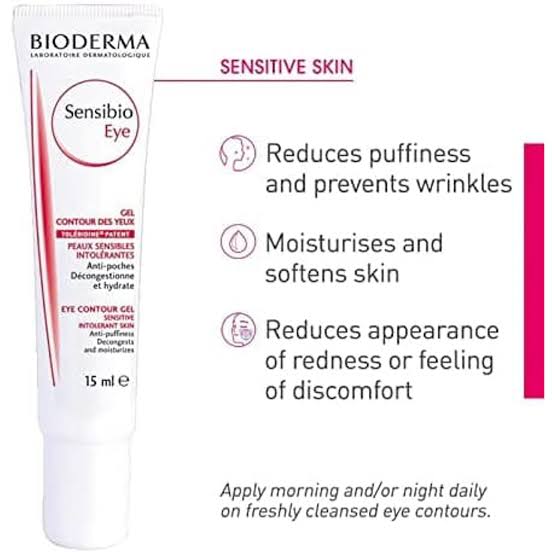 Bioderma Sensibio Eye Contour Gel 15 ml