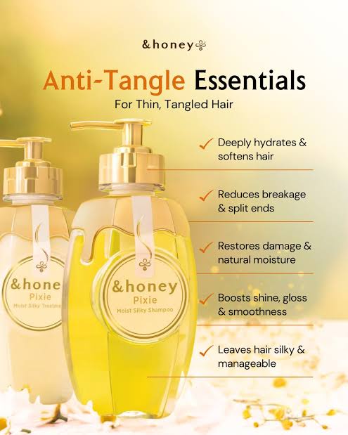 &honey Pixie Moist Silky Hair Oil