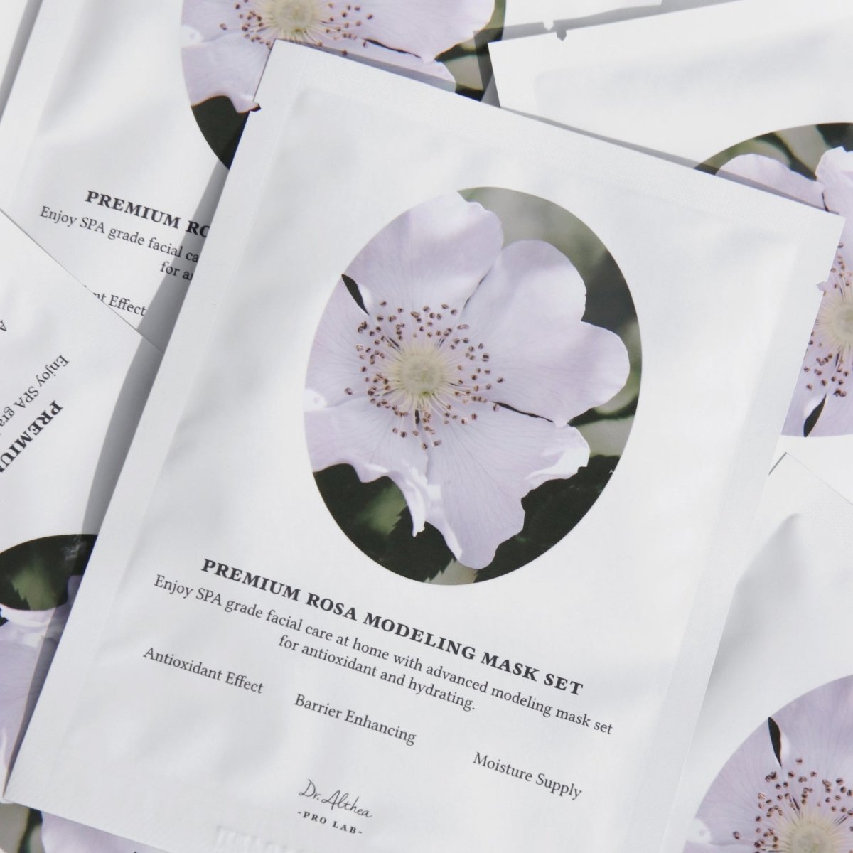 Dr. Althea Premium Rosa Modeling Mask
