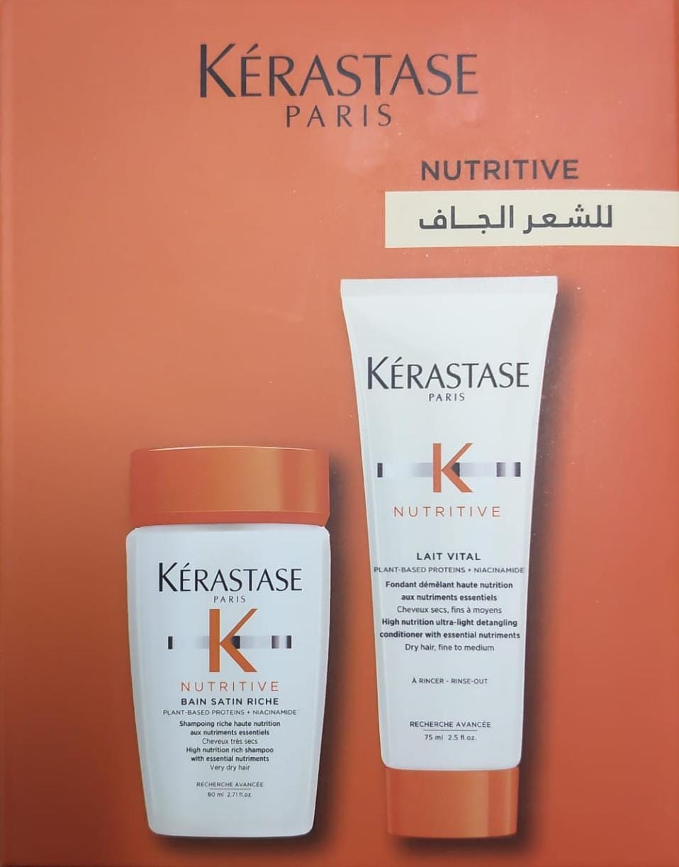 Nutritive Shampoo & Conditioner Duo For Dry Hair | Kérastase UK