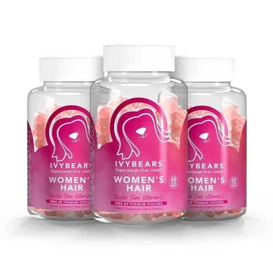 IVYBEARS WOMEN’S HAIR – 60 Gummies