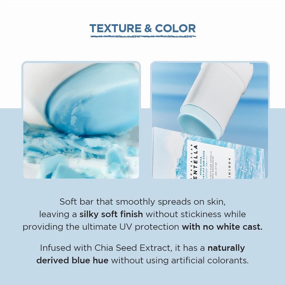 SKIN 1004 - Madagascar Centella Hyalu-Cica Silky-Fit Sun Stick