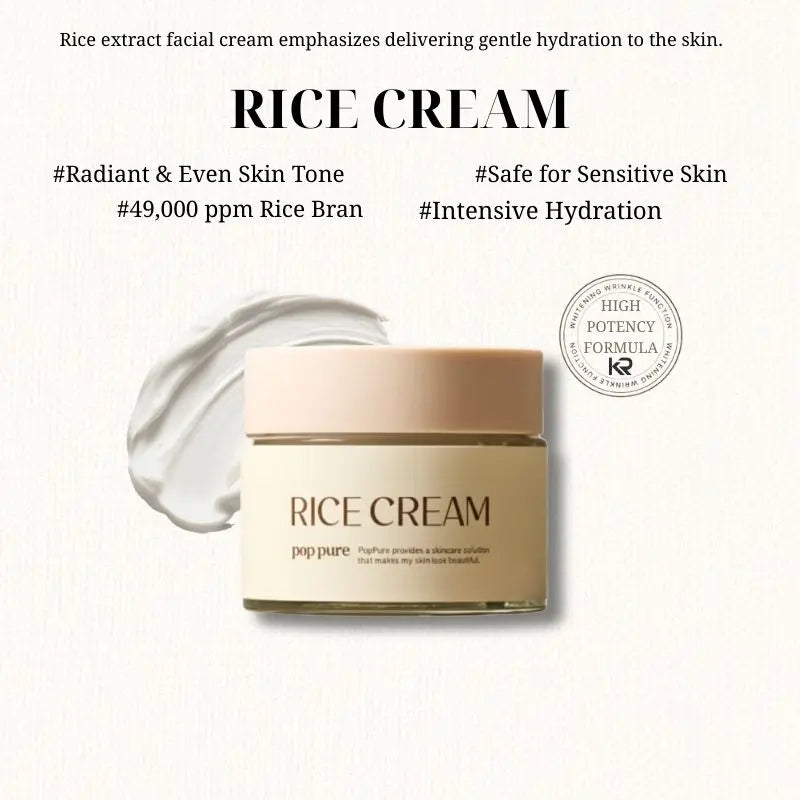 POP PURE - RICE CREAM 50gm