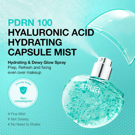 Anua PDRN Collagen Glow Facial Serum Spray| Hydrating Mist