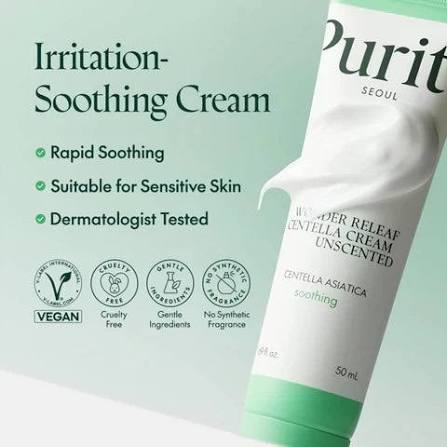 Purito Wonder Releaf Centella cream mini(without box)