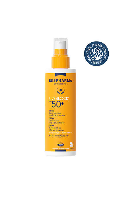 Isispharma uveblock spray spf50+ 200ml