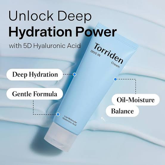 Torriden Dive-In Low Molecular Hyaluronic Acid Cream 80ml