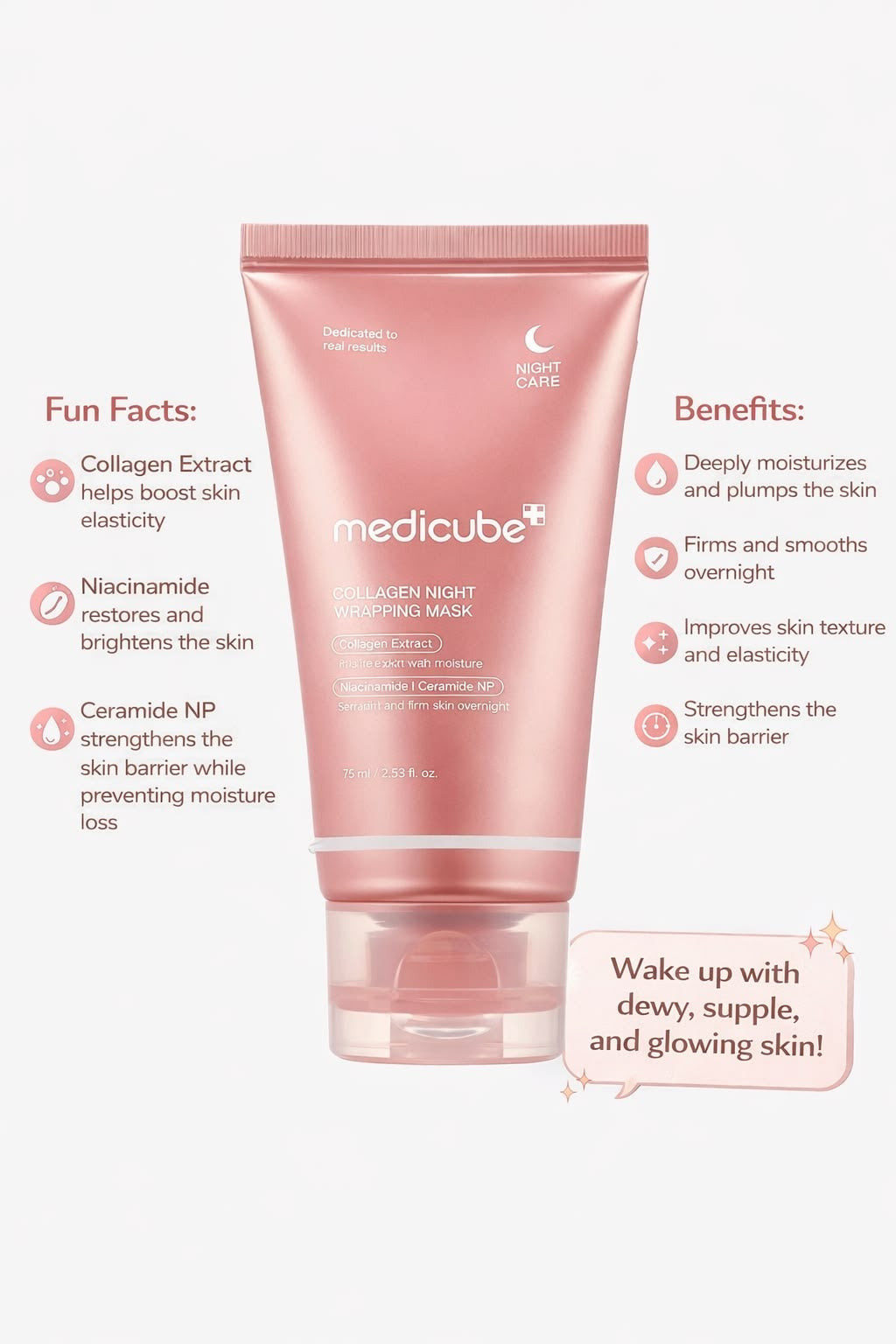 medicube - Collagen Night Wrapping Mask 75ml