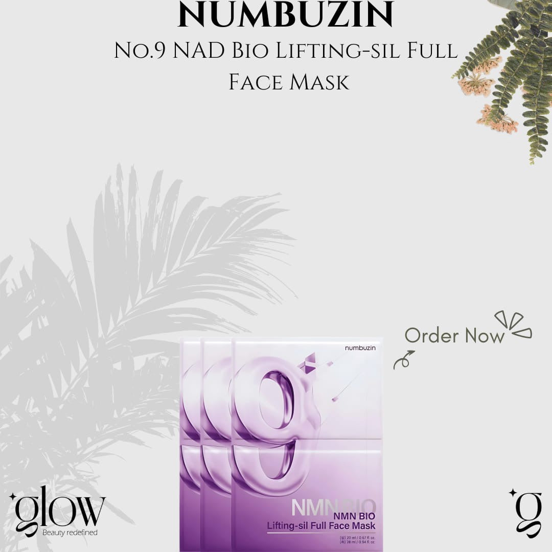 NUMBUZIN NO.9 NAD BIO LIFTING-SIL FULL FACE MASK 4pcs