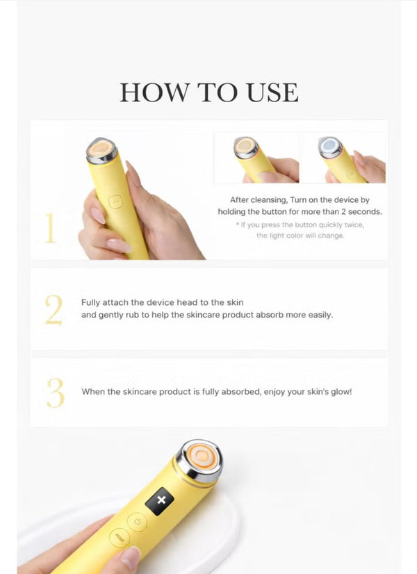 Medicube AGE-R Booster Pro (Lemon/Yellow Edition)