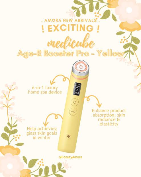 Medicube AGE-R Booster Pro (Lemon/Yellow Edition)