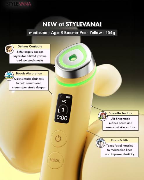 Medicube AGE-R Booster Pro (Lemon/Yellow Edition)