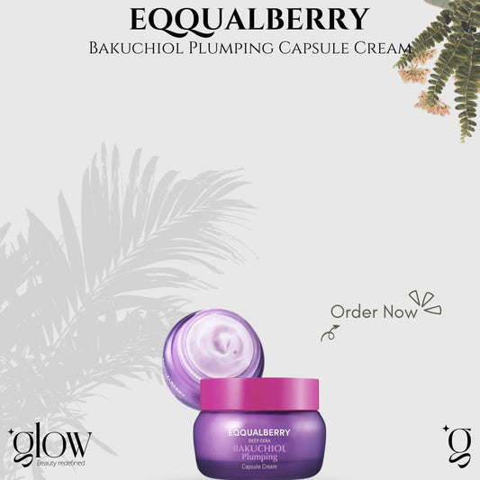 EQQUALBERRY - Bakuchiol Plumping Capsule Cream 50ml