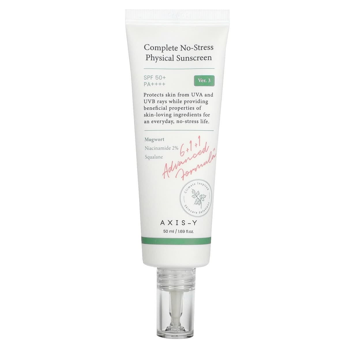 AXIS - Y - Complete No-Stress Physical Sunscreen 50ML