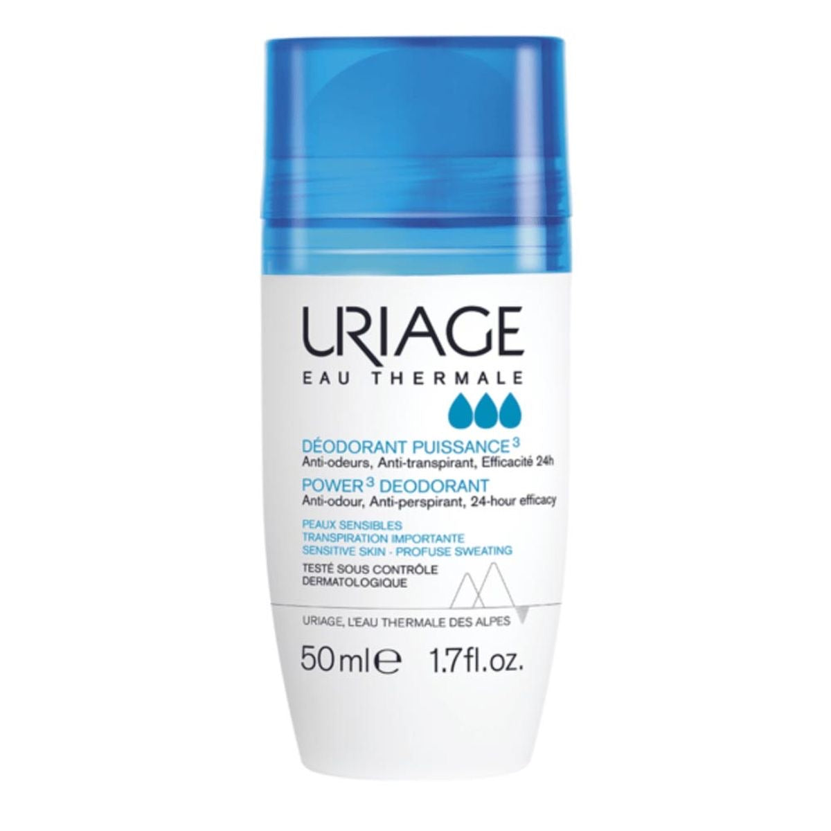 Uriage power 3 Deodorant Roll-On 50ml Main image